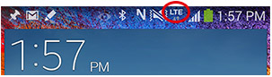 LTE Network Indicator - Front
