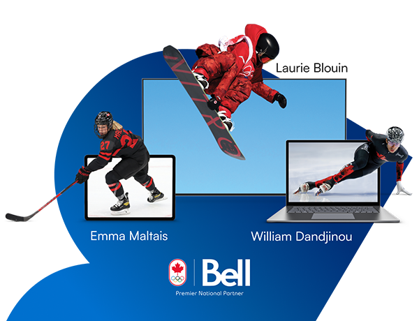 Laurie Blouin | Emma Maltais | William Dandjinou - Bell Premiere National Partner